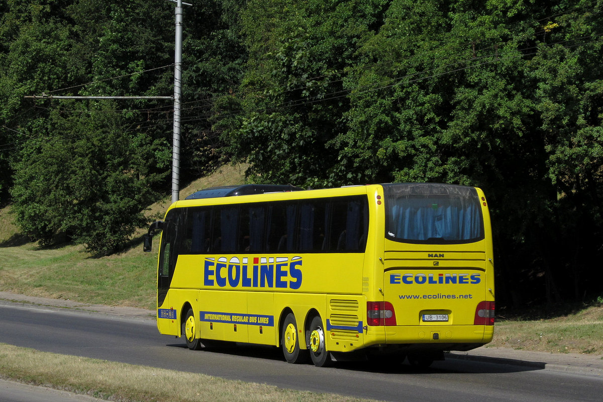 Latvia, MAN R08 Lion's Top Coach RHC464 # 296