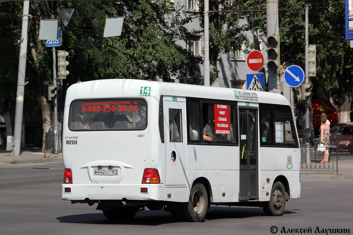 Rostov region, Hyundai County SWB C08 (RoAZ) # 002018