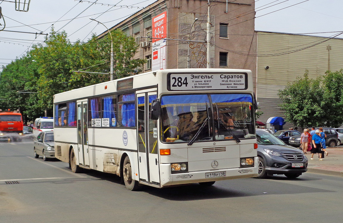 Саратовская область, Mercedes-Benz O405 № Н 119 РТ 48 — Фото — Автобусный  транспорт