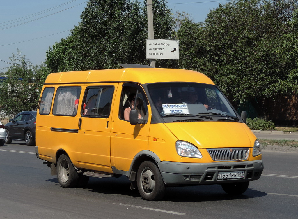 Rostov region, GAZ-322131 (X78) # Н 661 РВ 161