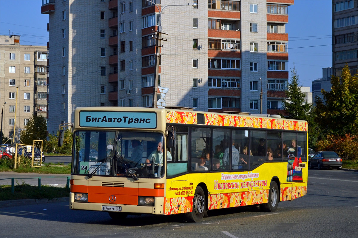 Vladimir region, Mercedes-Benz O405N2 # В 766 МТ 33