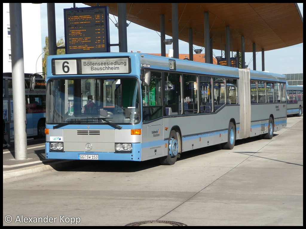 Germany, Mercedes-Benz O405GN2 # 153