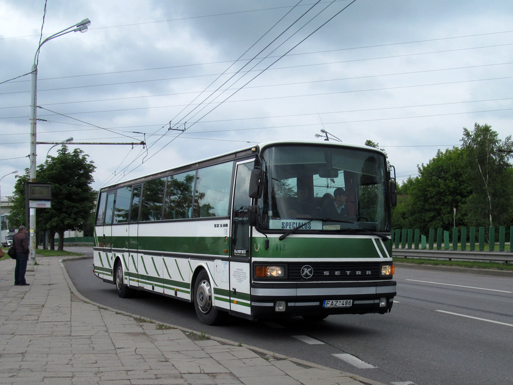 Lithuania, Setra S215HR # 118