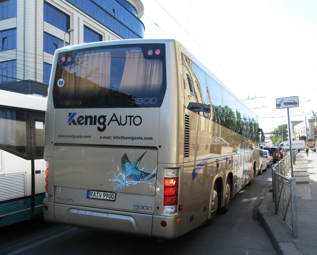 Калининградская область, Volvo 9900 № RA-V 9900 — Фото — Автобусный  транспорт