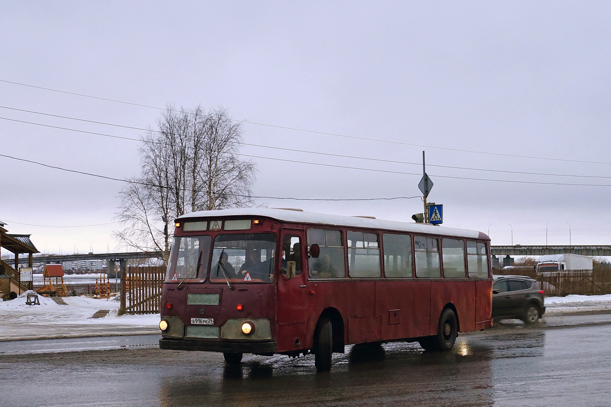 Архангельская область, ЛиАЗ-677М № В 916 РК 29 — Фото — Автобусный транспорт