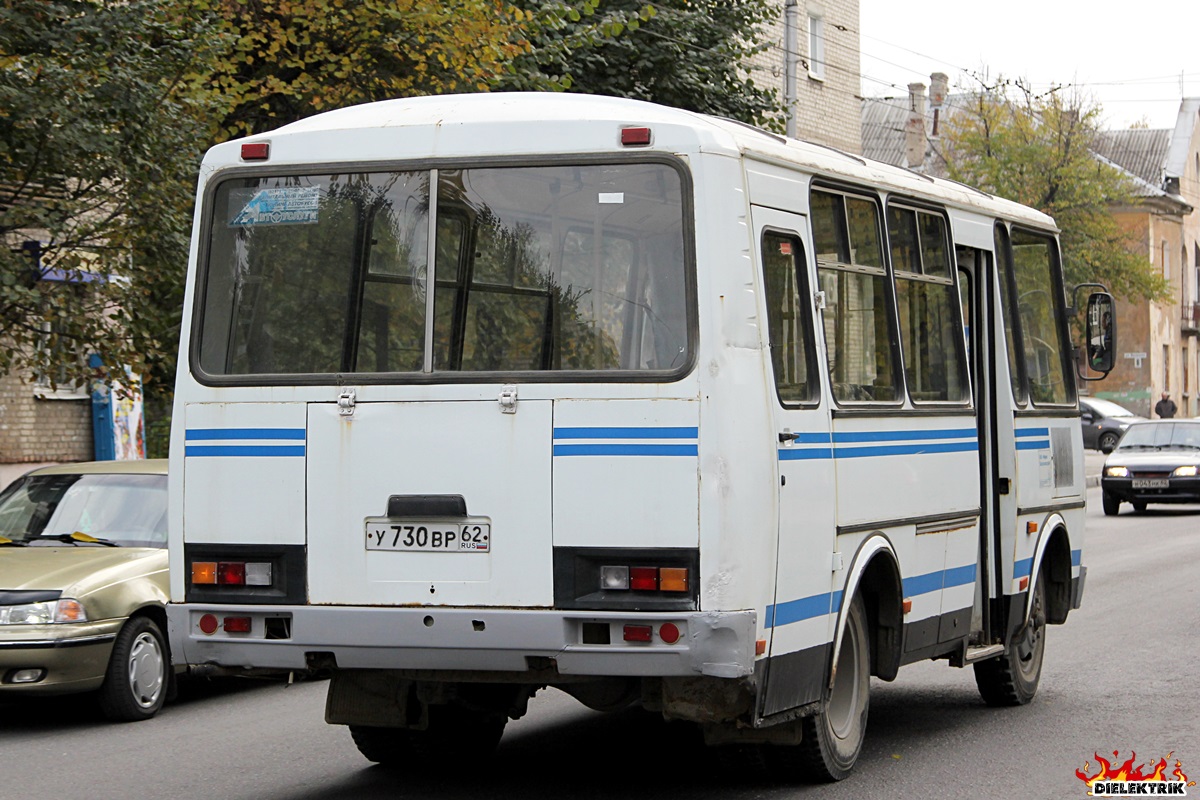 Рязанская область, ПАЗ-3205-110 № У 730 ВР 62 — Фото — Автобусный транспорт