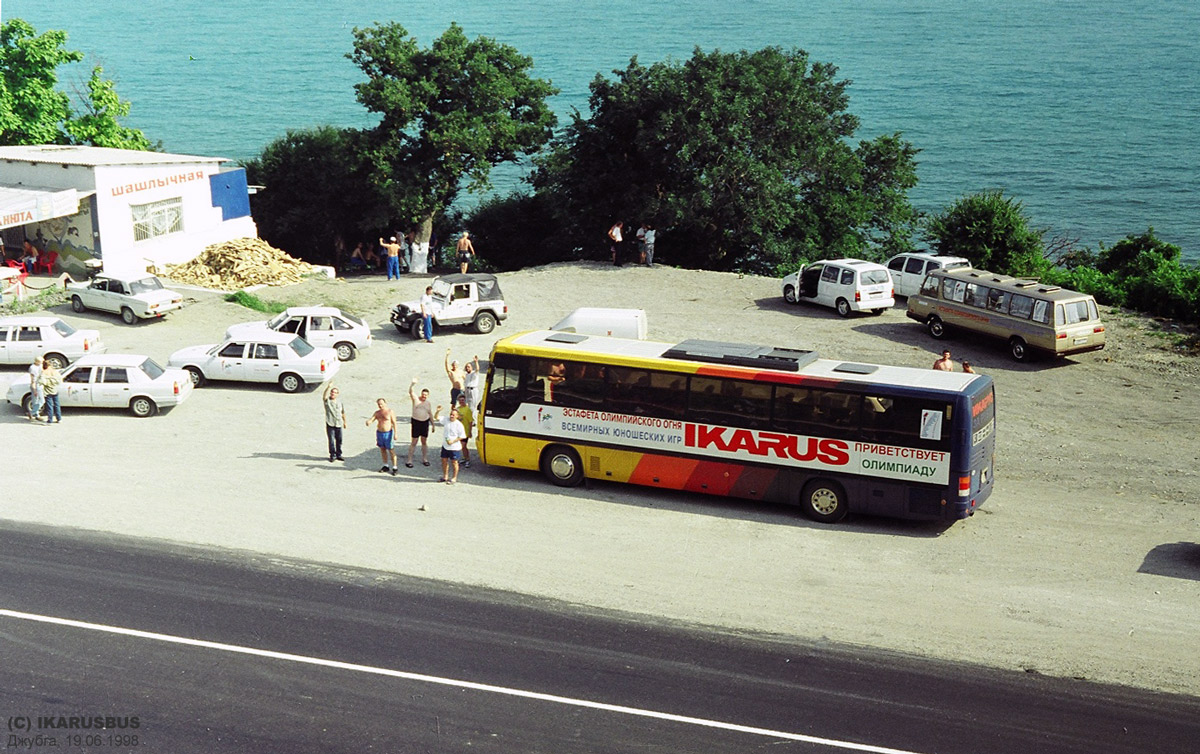 Венгрия, Ikarus 350.02 № DUJ-232; Краснодарский край — Разные фотографии —  Фото — Автобусный транспорт