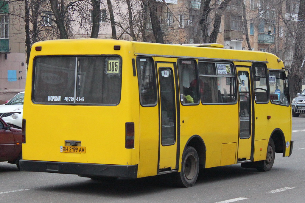 Odessa region, Bogdan A091 # BH 2199 AA
