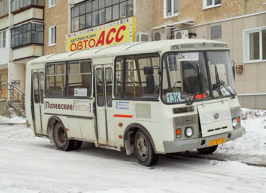 Свердловская область, ПАЗ-32054 № ЕО 811 66 — Фото — Автобусный транспорт