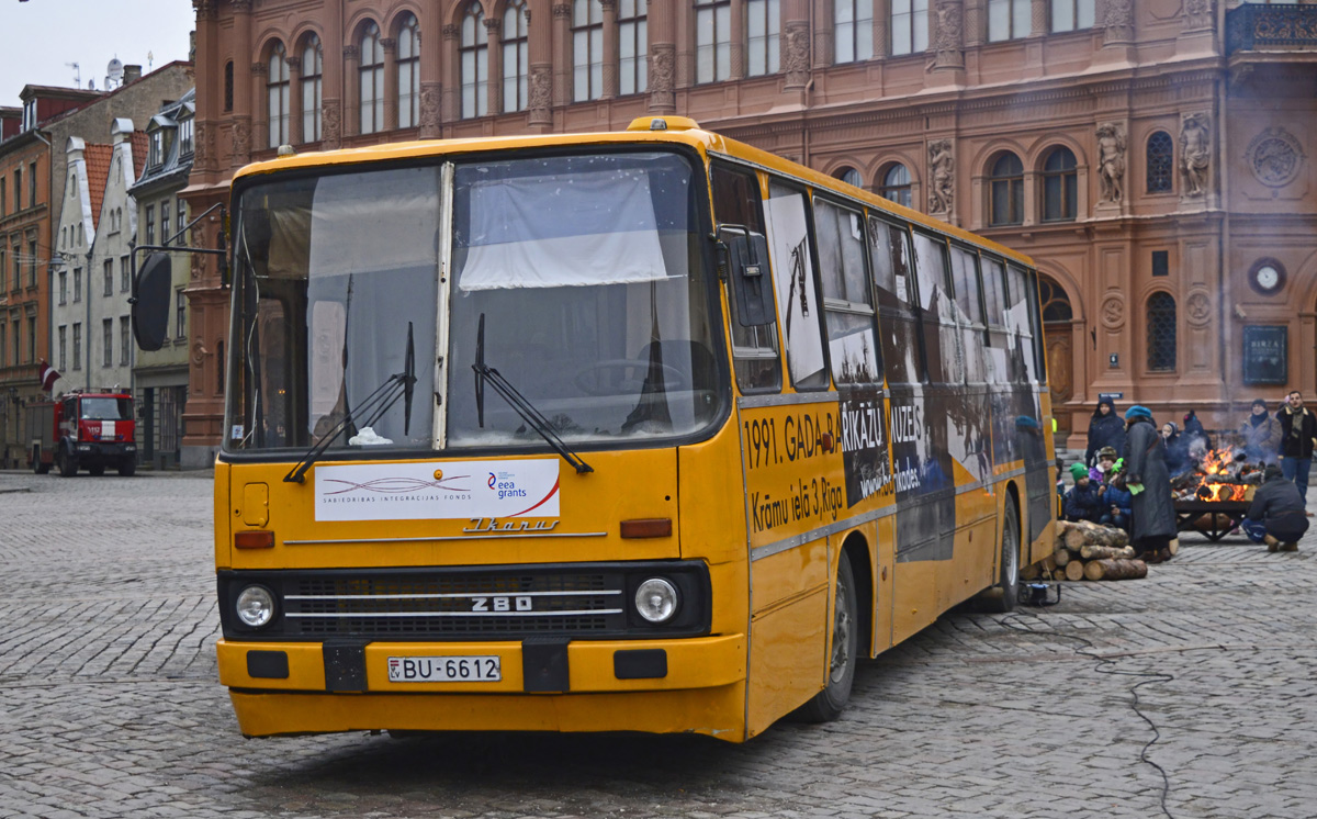 Латвия, Ikarus 263.00 № BU-6612 — Фото — Автобусный транспорт