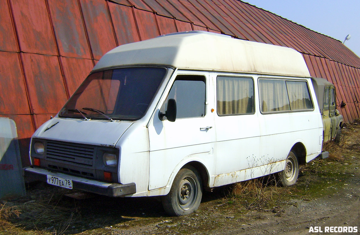 Санкт-Петербург, РАФ-2203-21 № У 977 ЕА 78 — Фото — Автобусный транспорт