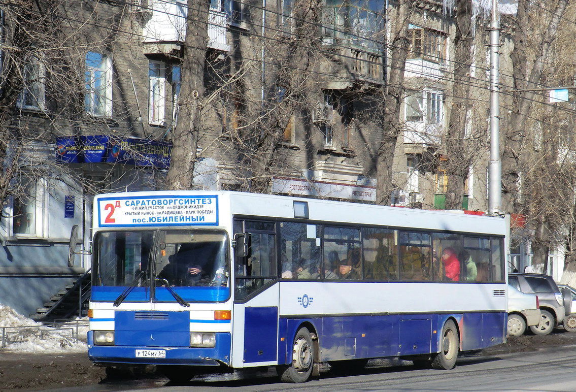 Саратовская область, Mercedes-Benz O405 № Р 124 МУ 64 — Фото — Автобусный  транспорт