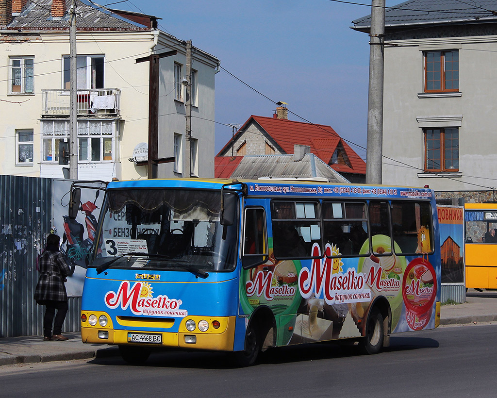Volinskaya region, Bogdan A092H2 # AC 4468 BC