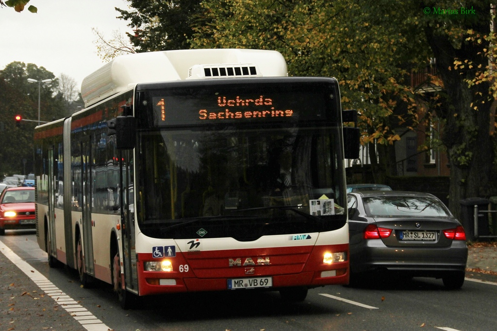 Hesse, MAN A23 Lion's City G NG313 CNG # 69