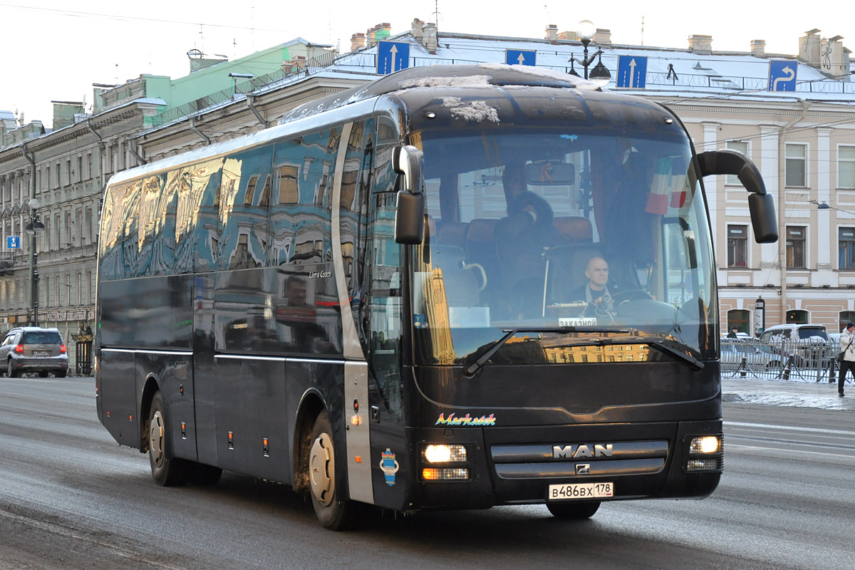 Saint Petersburg, MAN R07 Lion's Coach RHC444 # В 486 ВХ 178