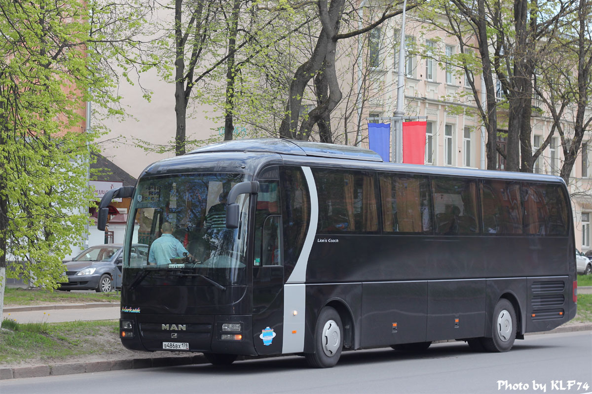 Saint Petersburg, MAN R07 Lion's Coach RHC444 # В 486 ВХ 178