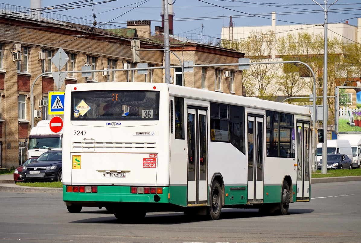 Saint Petersburg, NefAZ-5299-30-32 # 7247