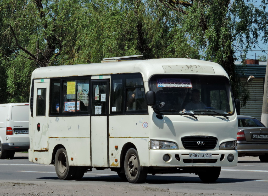 Rostov region, Hyundai County SWB C08 (RZGA) # Е 387 СА 161