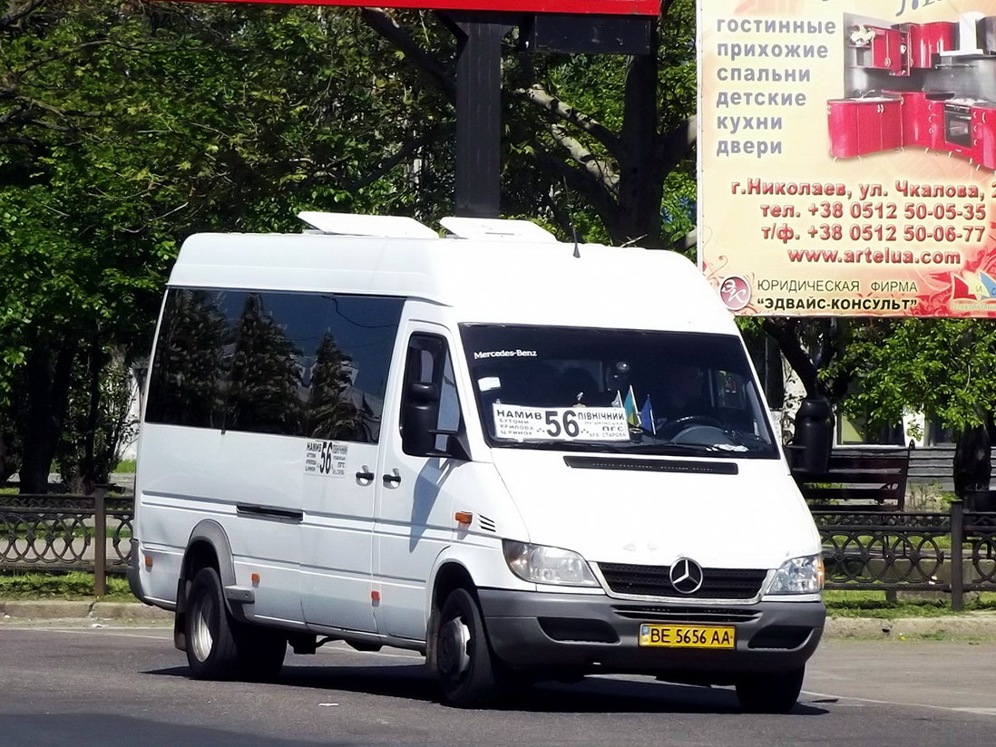 Николаевская область, Mercedes-Benz Sprinter 416CDI № BE 5656 AA — Фото —  Автобусный транспорт