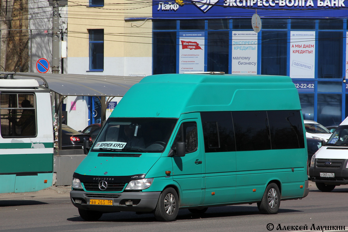 Воронежская область, Mercedes-Benz Sprinter W903 308CDI № ВВ 265 36 — Фото  — Автобусный транспорт