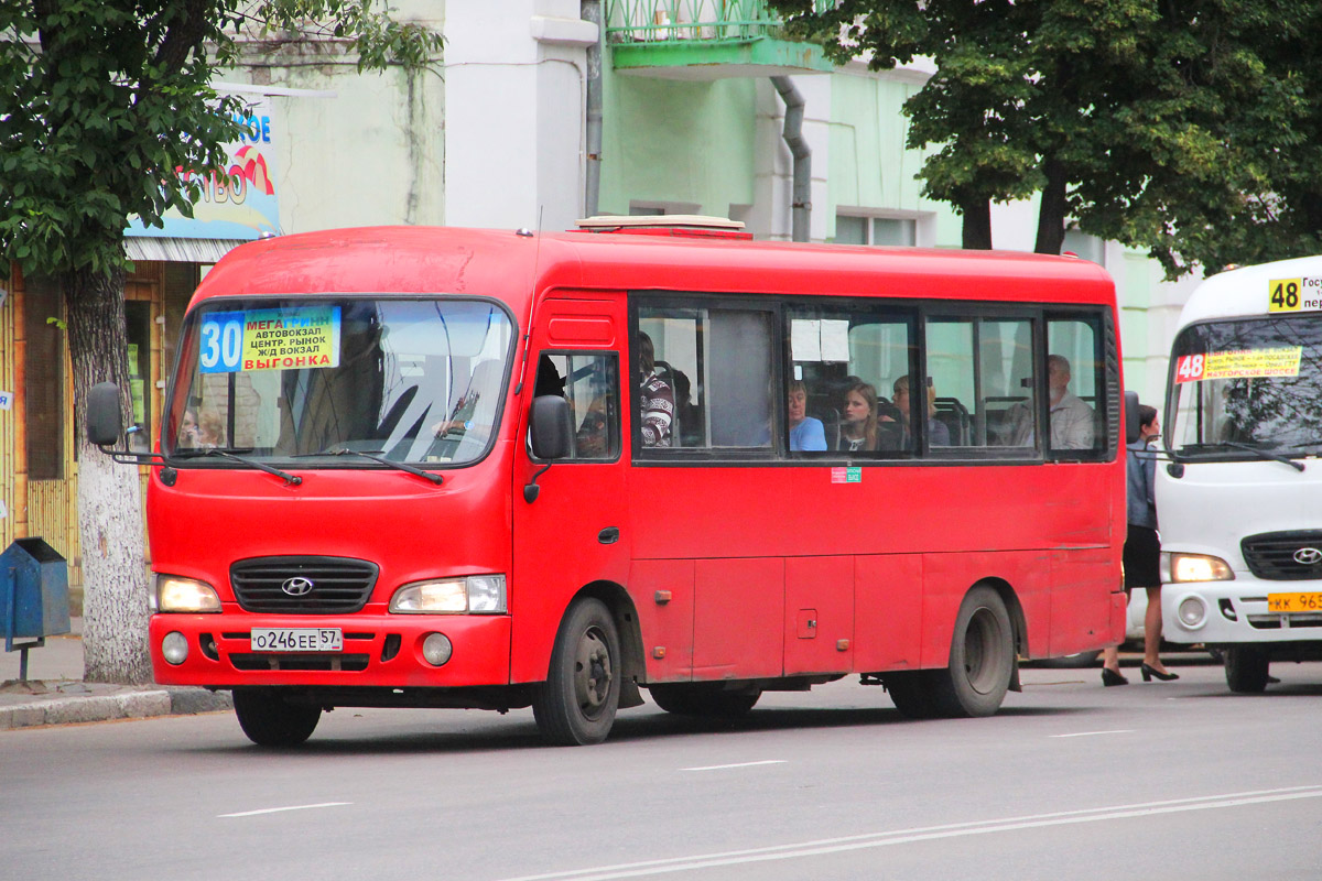 Oryol region, Hyundai County LWB (TagAZ) # О 246 ЕЕ 57