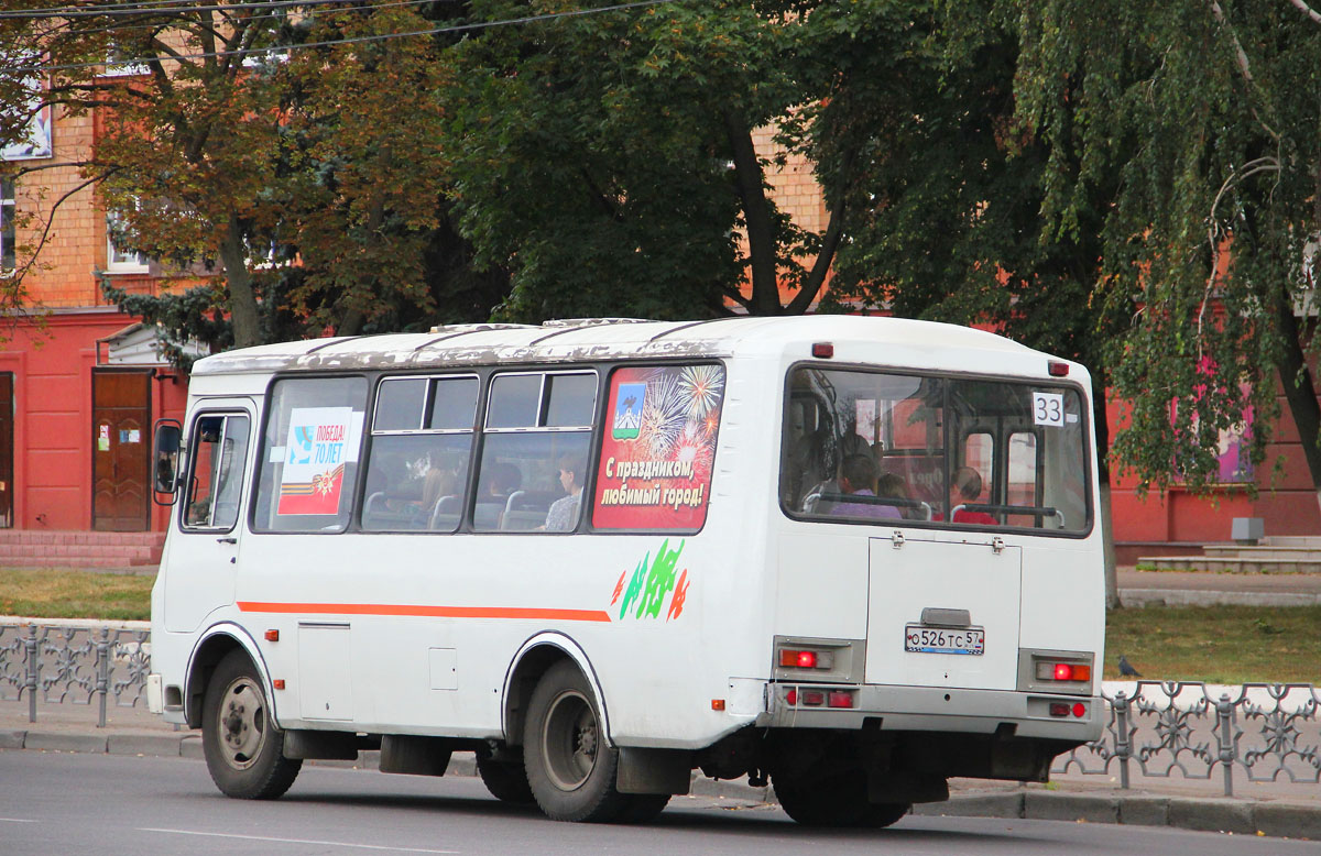 Oryol region, PAZ-32054-07 # О 526 ТС 57