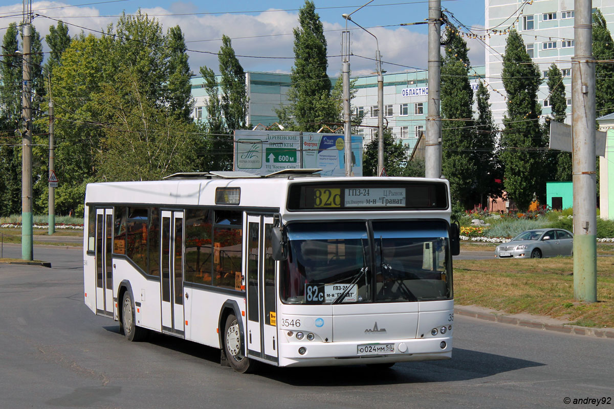 Penza region, MAZ-103.465 # О 024 ММ 58