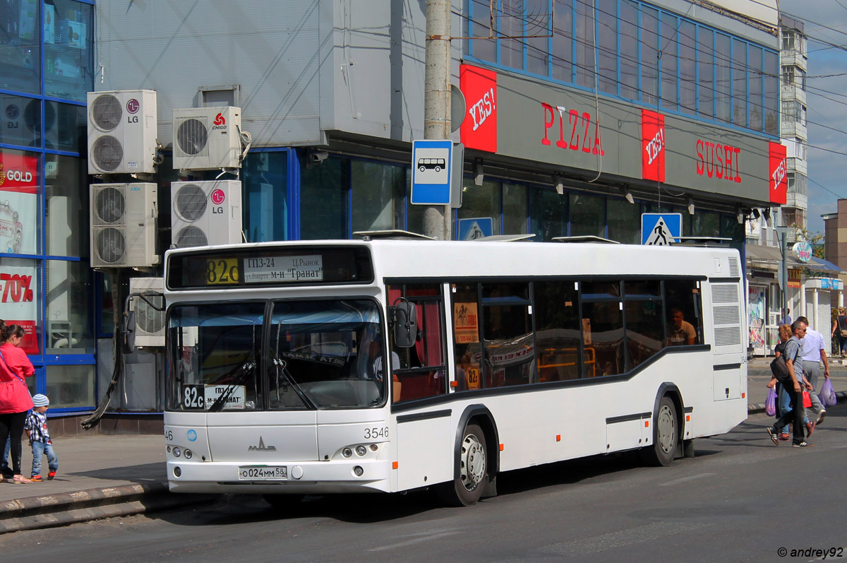 Penza region, MAZ-103.465 # О 024 ММ 58