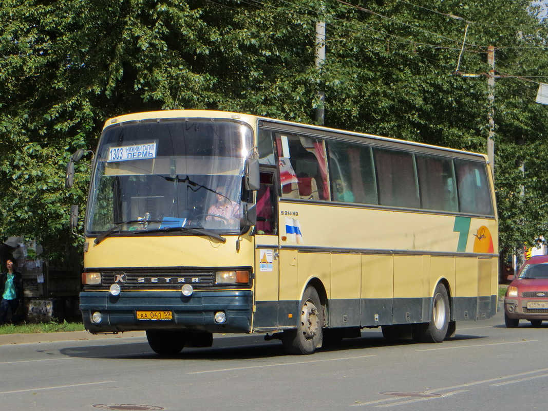 Пермский край, Setra S214HD № АА 041 59 — Фото — Автобусный транспорт