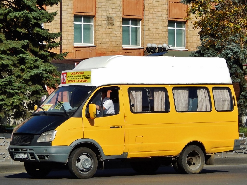Oryol region, GAZ-322133 (XTH, X96) # С 722 СН 57