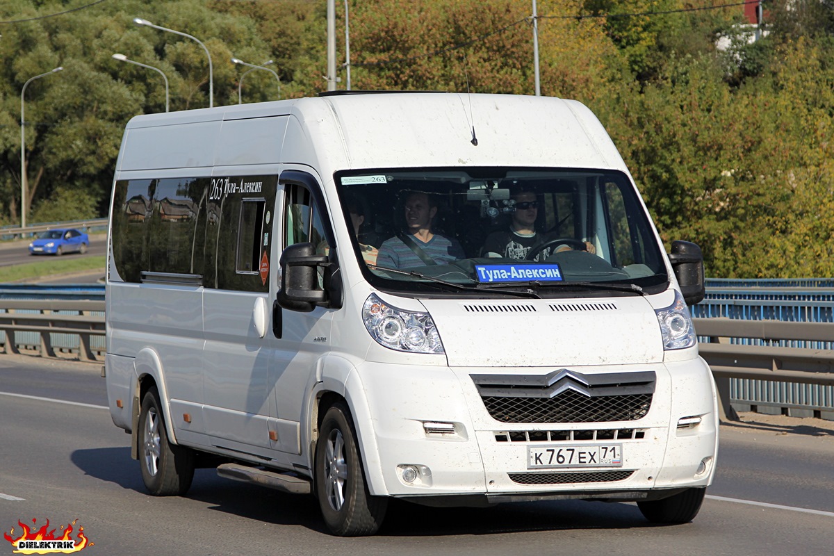 Тульская область, Citroën Jumper № К 767 ЕХ 71 — Фото — Автобусный транспорт