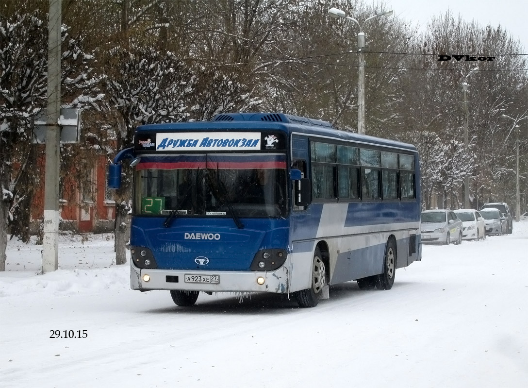 Хабаровский край Daewoo BS106 Busan А 923 ХЕ 27 Фото