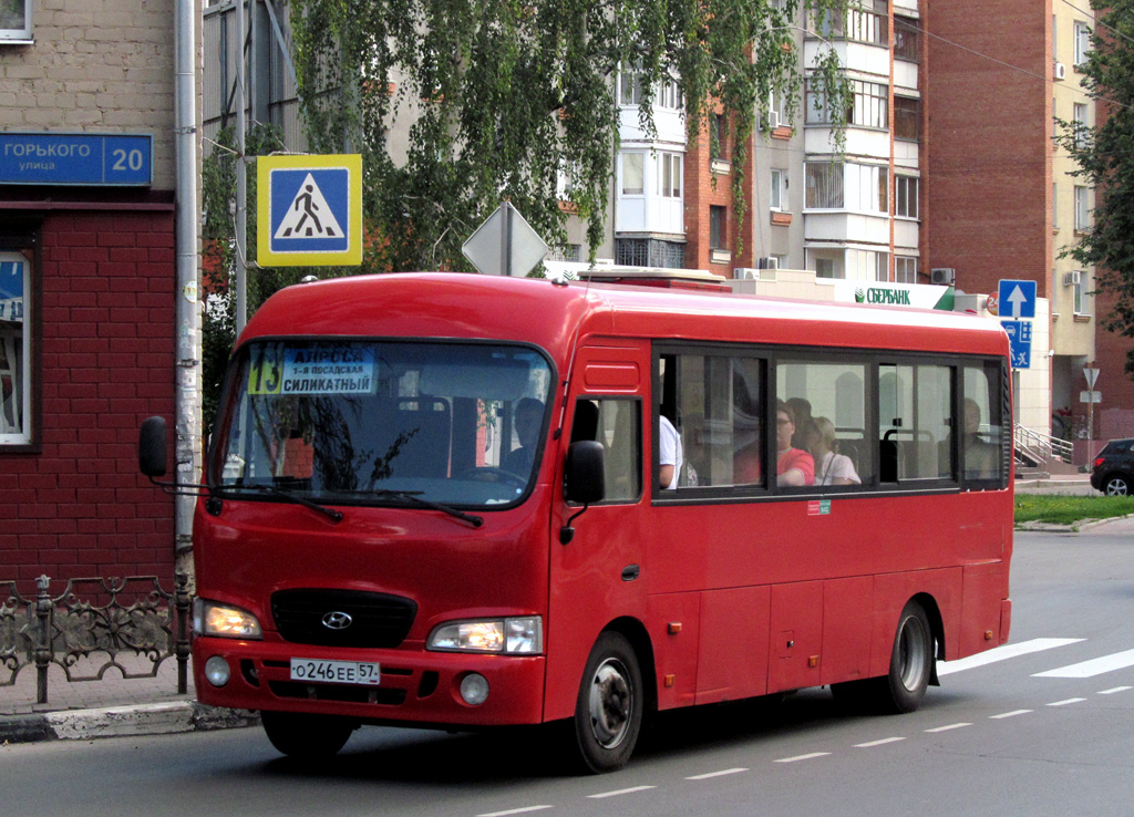 Oryol region, Hyundai County LWB (TagAZ) # О 246 ЕЕ 57