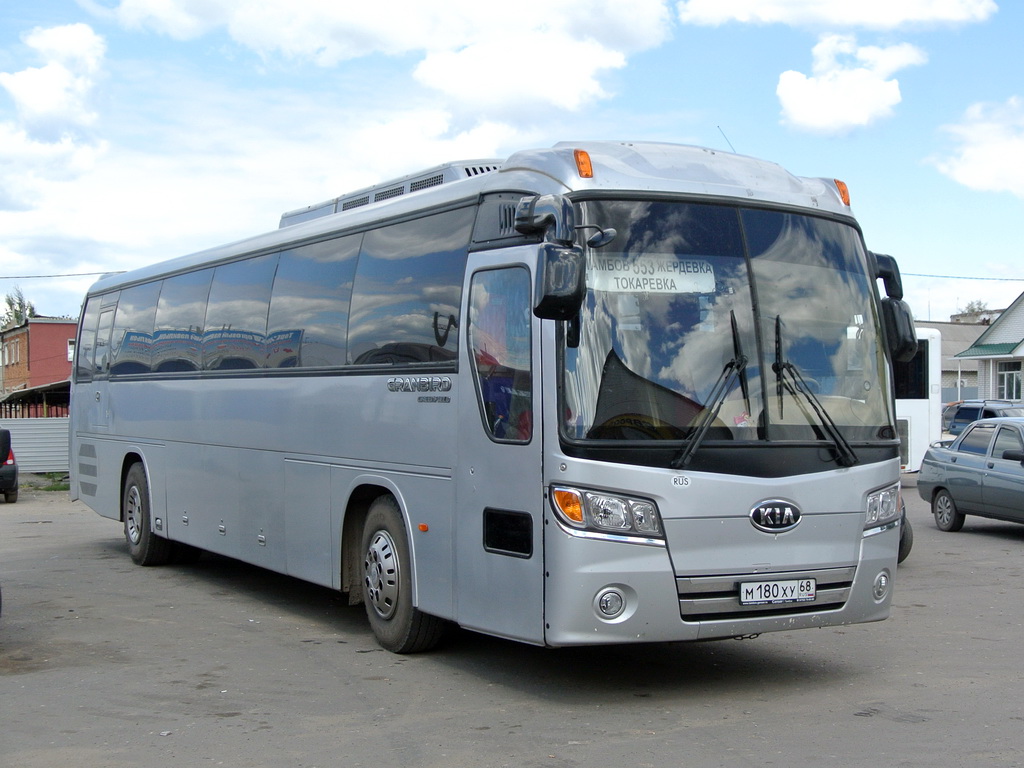 Тамбовская область, Kia Granbird KM948 Greenfield № М 180 ХУ 68 — Фото —  Автобусный транспорт