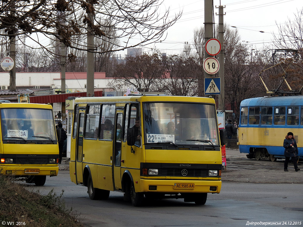 Dnepropetrovsk region, BAZ-A079.14 "Prolisok" # AE 9585 AA
