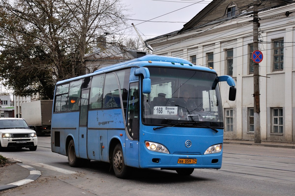 Тульская область, Golden Dragon XML6796E1A № ВВ 059 71 — Фото — Автобусный  транспорт