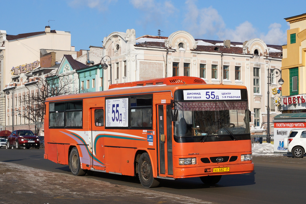 Приморский край, Daewoo BS106 (Busan) № ВО 682 25 — Фото — Автобусный  транспорт