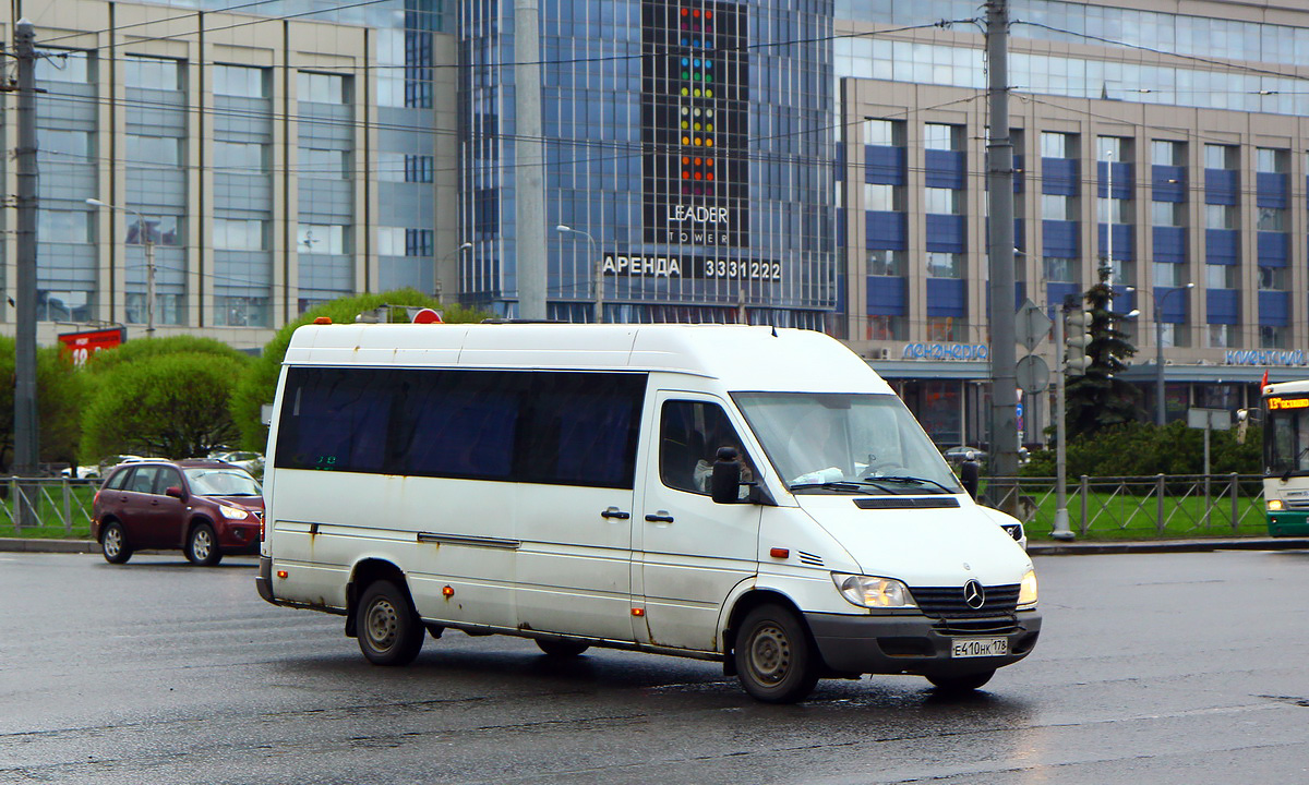 Санкт-Петербург, Mercedes-Benz Sprinter № Е 410 НК 178 — Фото — Автобусный  транспорт