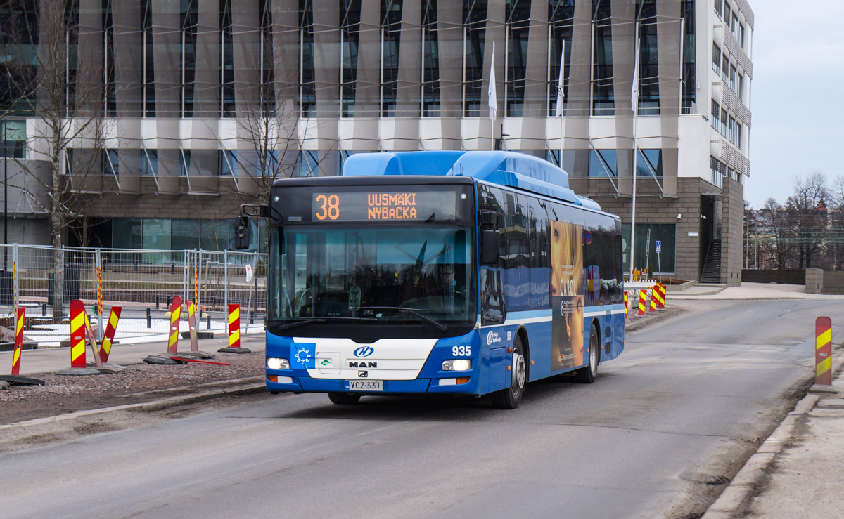 Finland, MAN A21 Lion's City NL243 CNG # 935
