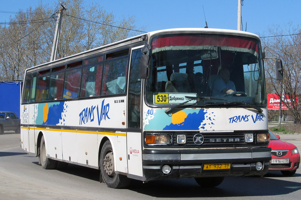 Пермский край, Setra S215HR № АТ 932 59 — Фото — Автобусный транспорт