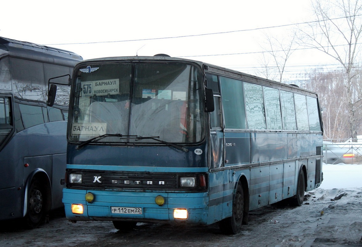 Алтайский край, Setra S215HR № Р 112 ЕМ 22 — Фото — Автобусный транспорт