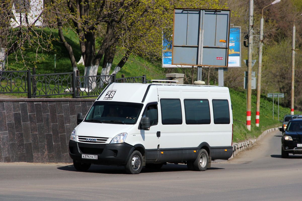 Ulyanovsk region, Sofia (IVECO Daily 45С15) # А 374 ТК 73