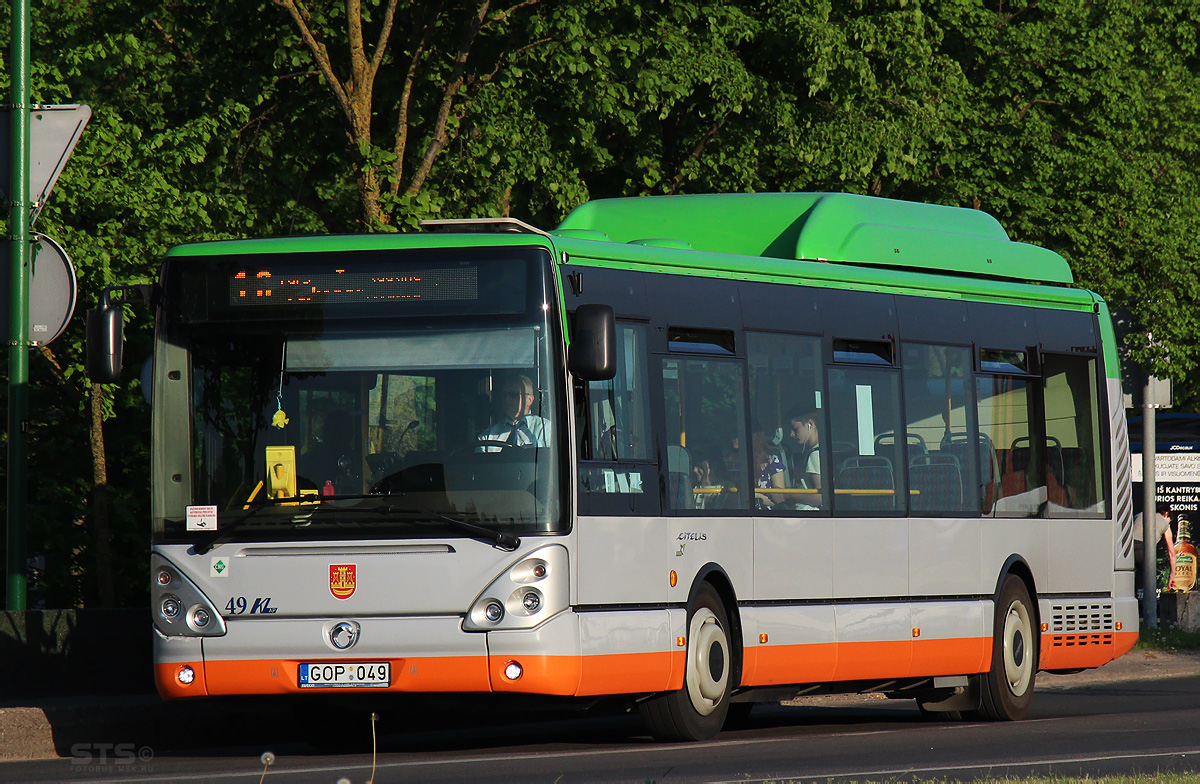 Lithuania, Irisbus Citelis 12M CNG # 49