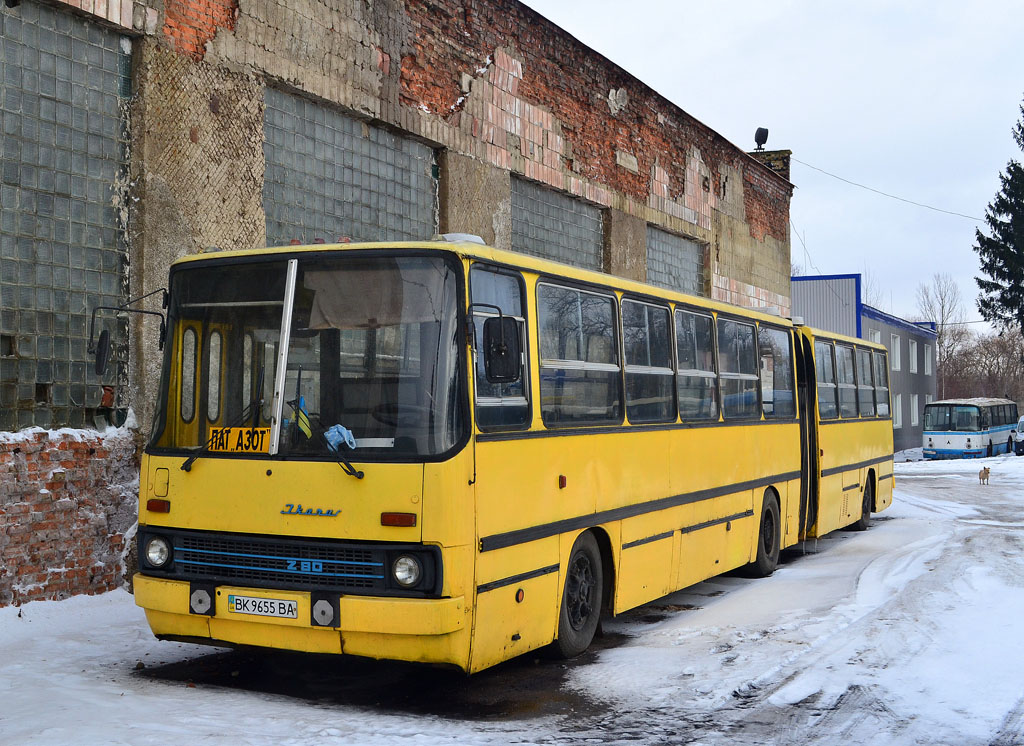 Rovno region, Ikarus 280.33 # BK 9655 BA