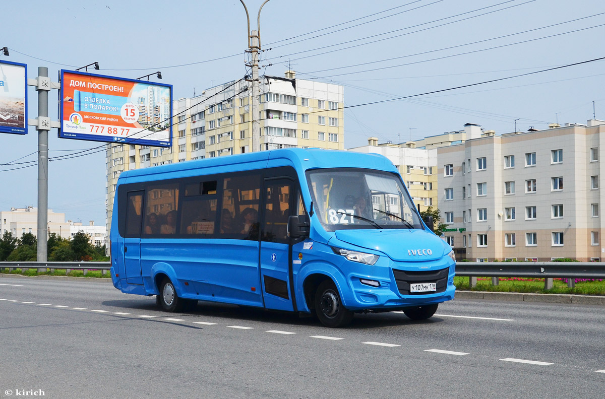 Санкт-Петербург, Нижегородец-VSN800 (IVECO) № У 107 МК 178 — Фото —  Автобусный транспорт