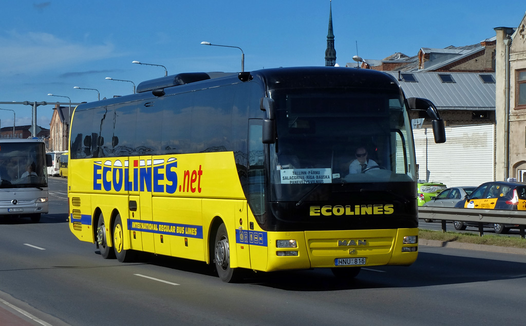 Lithuania, MAN R08 Lion's Coach L RHC444 L # 319