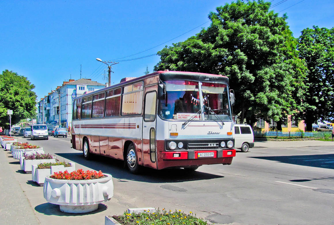 Volinskaya region, Ikarus 256.75 # AC 2353 BM