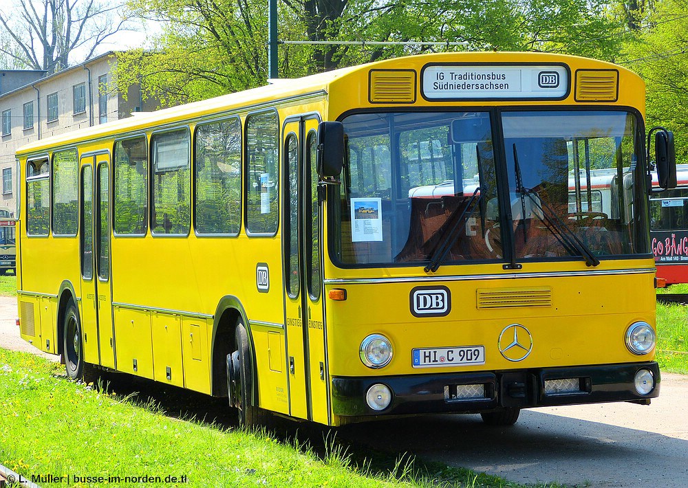 Germany, Mercedes-Benz O307 # HI-C 909; Germany — Bustreffen Wehmingen Hannoversches Straßenbahnmuseum 05.05.2013