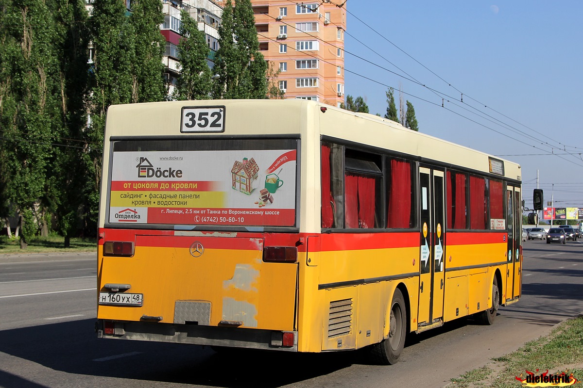 Липецкая область, Mercedes-Benz O405 № Н 160 УХ 48 — Фото — Автобусный  транспорт