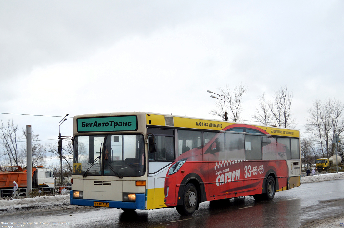 Владимирская область, Mercedes-Benz O405N № ВТ 942 33 — Фото — Автобусный  транспорт